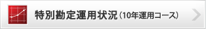 特別勘定運用状況（10年運用コース）