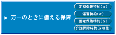 万一のときに備える保障