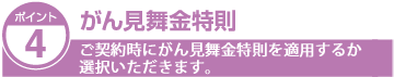 がん見舞金特則