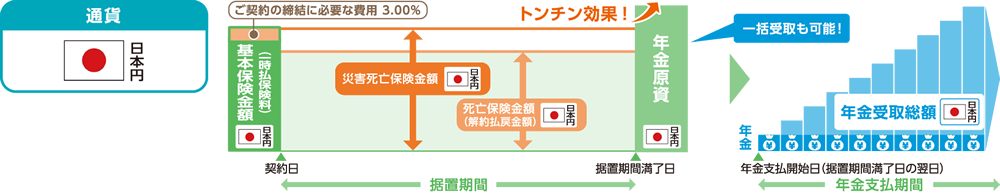 定期支払金額の仕組図